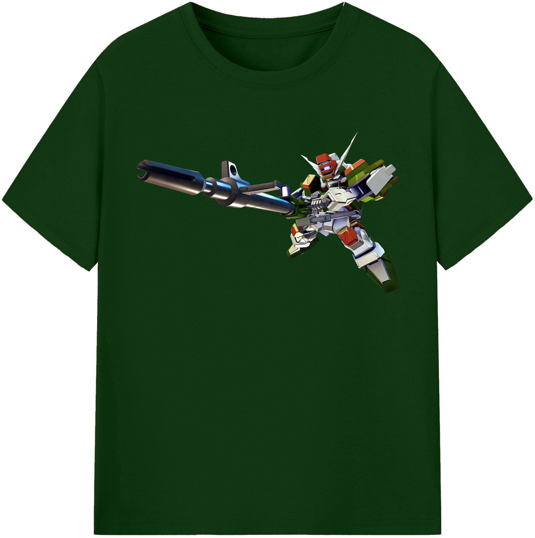 （画像用） 機動戦士ガンダム Mobile Suit Gundam 綿100％半袖Tシャツ（フロントプリント）